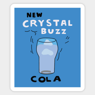 New Crystal Buzz Cola Sticker